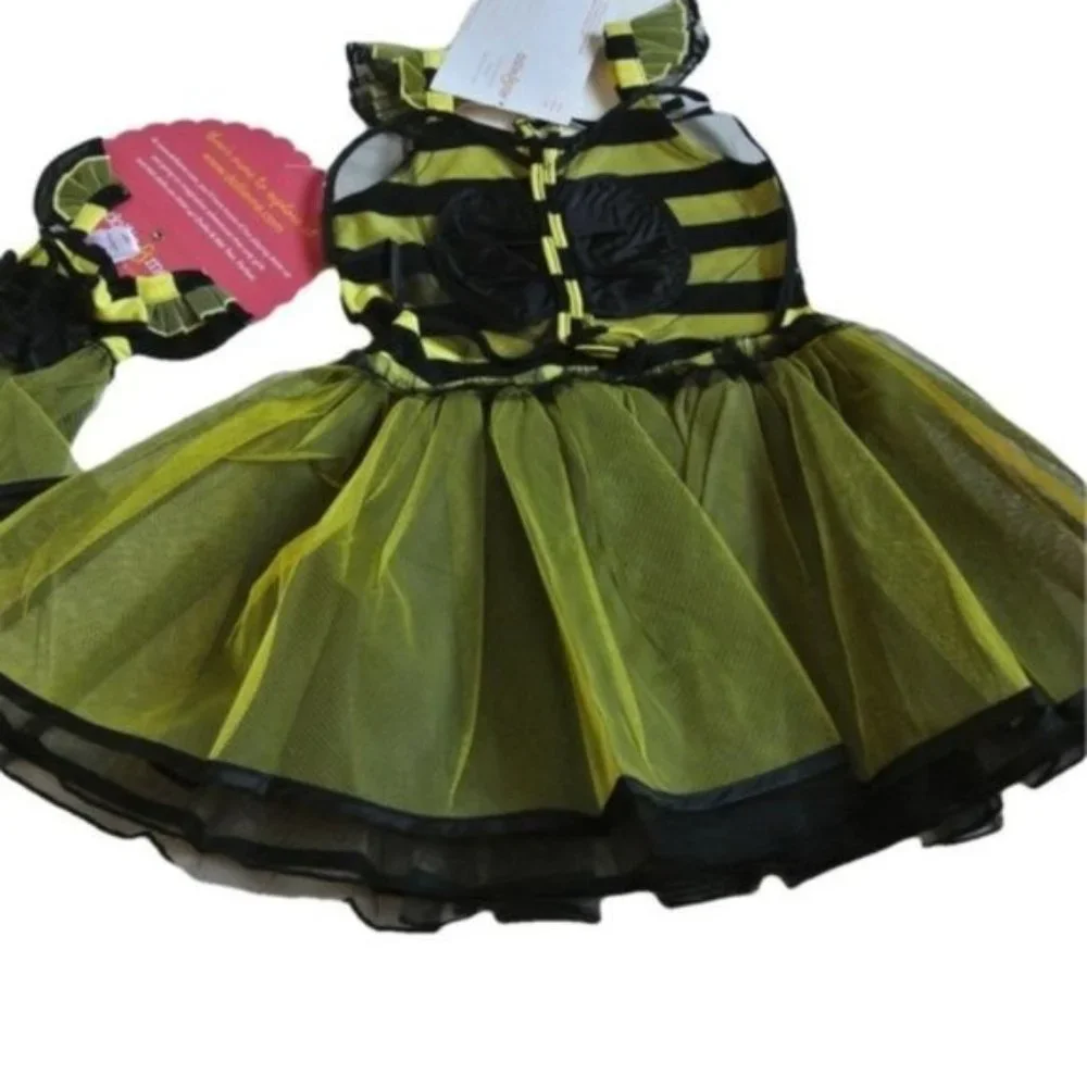 Dollie & Me Bumble Bee Dress Up‎ costume 4 NWT